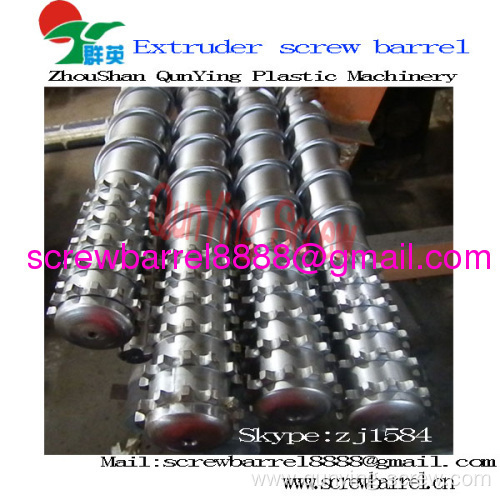 Bimetallic Extruder Rubber Feed Screw And Barrel 